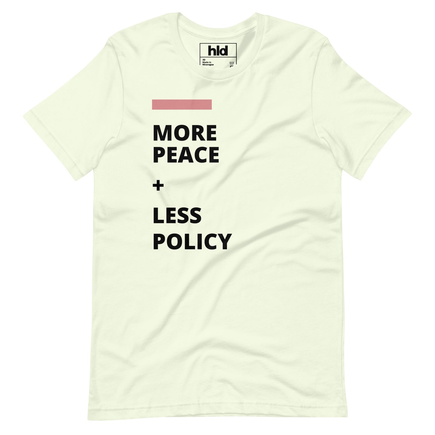 More Peace - T-Shirt Unisex